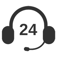 24시간 실시간 지원